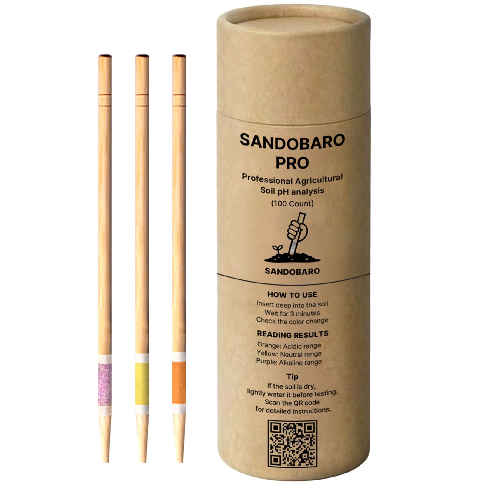 SANDOBARO PRO soil pH tester product image 2